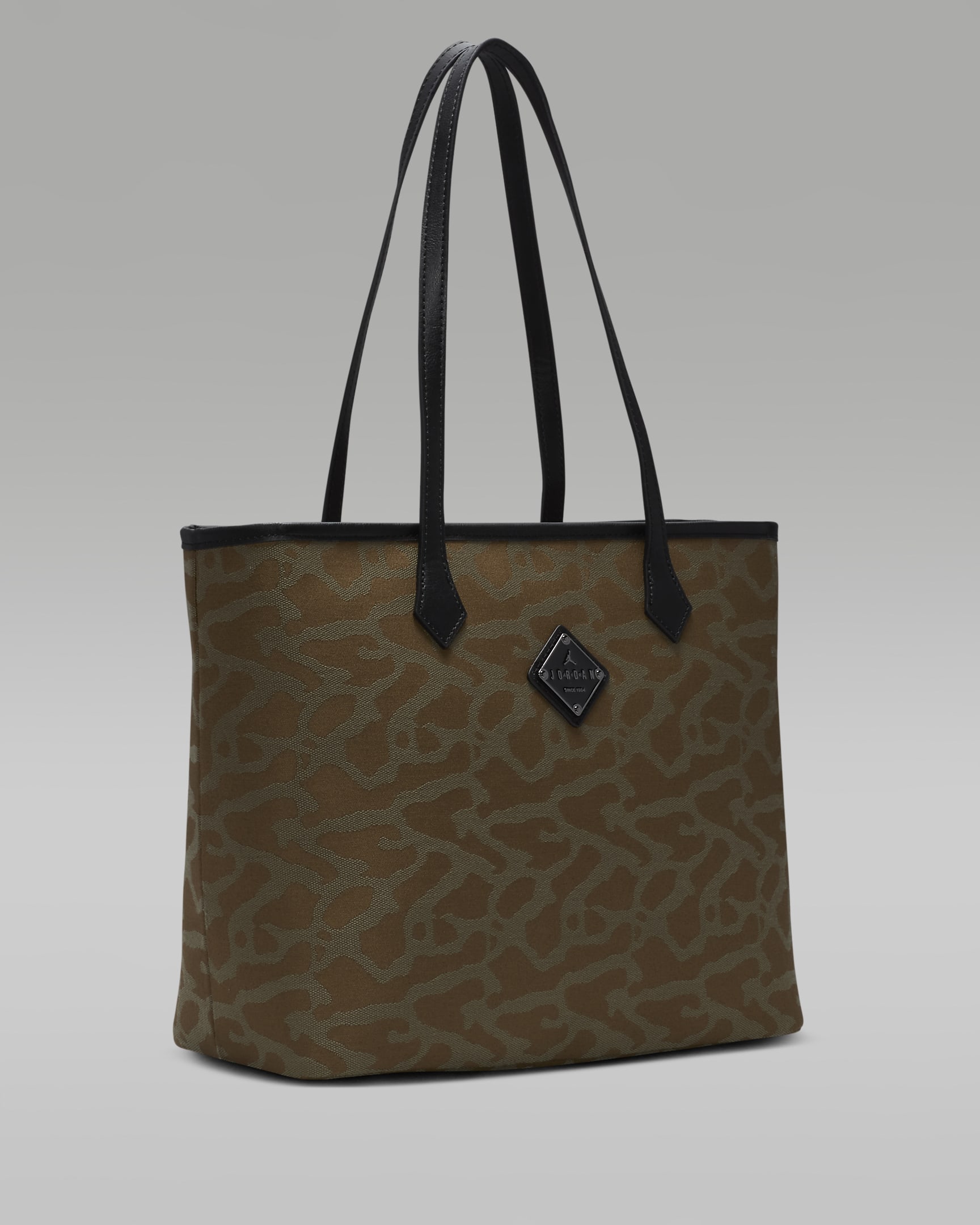Jordan Icon Tote Bag 17L Light Olive Black Unisex $100 MSRP MM0950